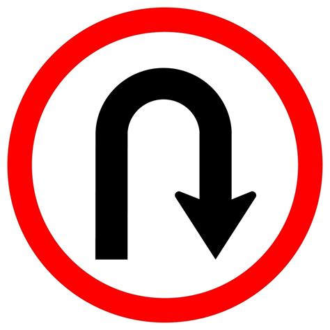 U Turn Images .